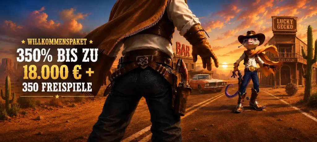 Willkommensangebot Lizaro Casino: 350 % bis zu 18 000 &euro; + 350 Freispiele